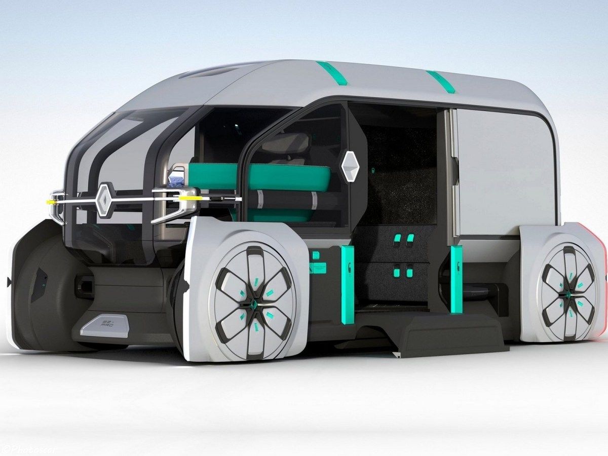 Встречайте Renault EZ-PRO: роботизированный автомобиль для курьерских служб