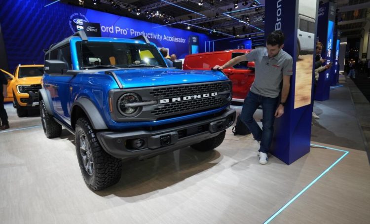 Компания Ford представила новый внедорожник Ford Bronco для Европы