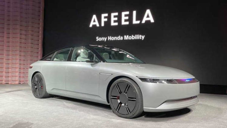 Компании Sony и Honda представили первый совместный электромобиль Afeela