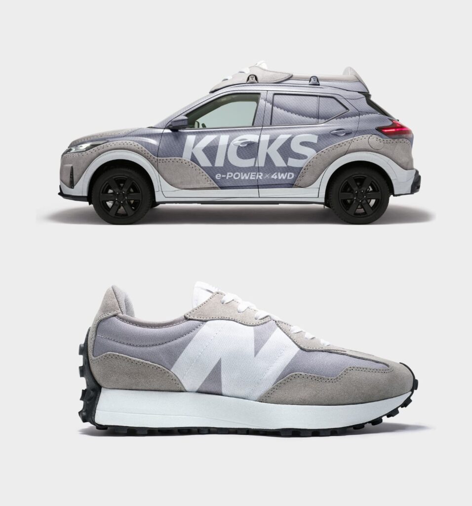 Nissan и New Balance выпустили особую версию Kicks в виде кроссовка