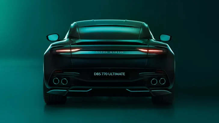 Представлен прощальный Aston Martin DBS 770 Ultimate: самый мощный серийный Aston Martin в истории
