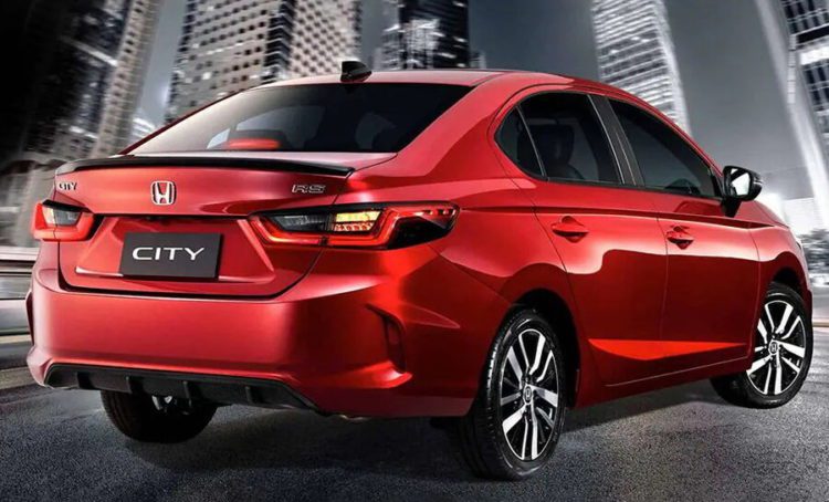 Компания Honda представит новый седан Honda City в марте 2023 года
