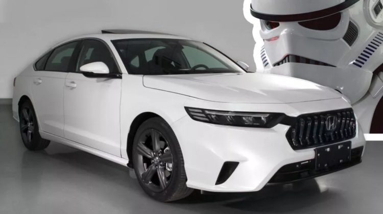 Китайская Honda Inspire 2024 года один в один похожа на штурмовика из Звёздных войн