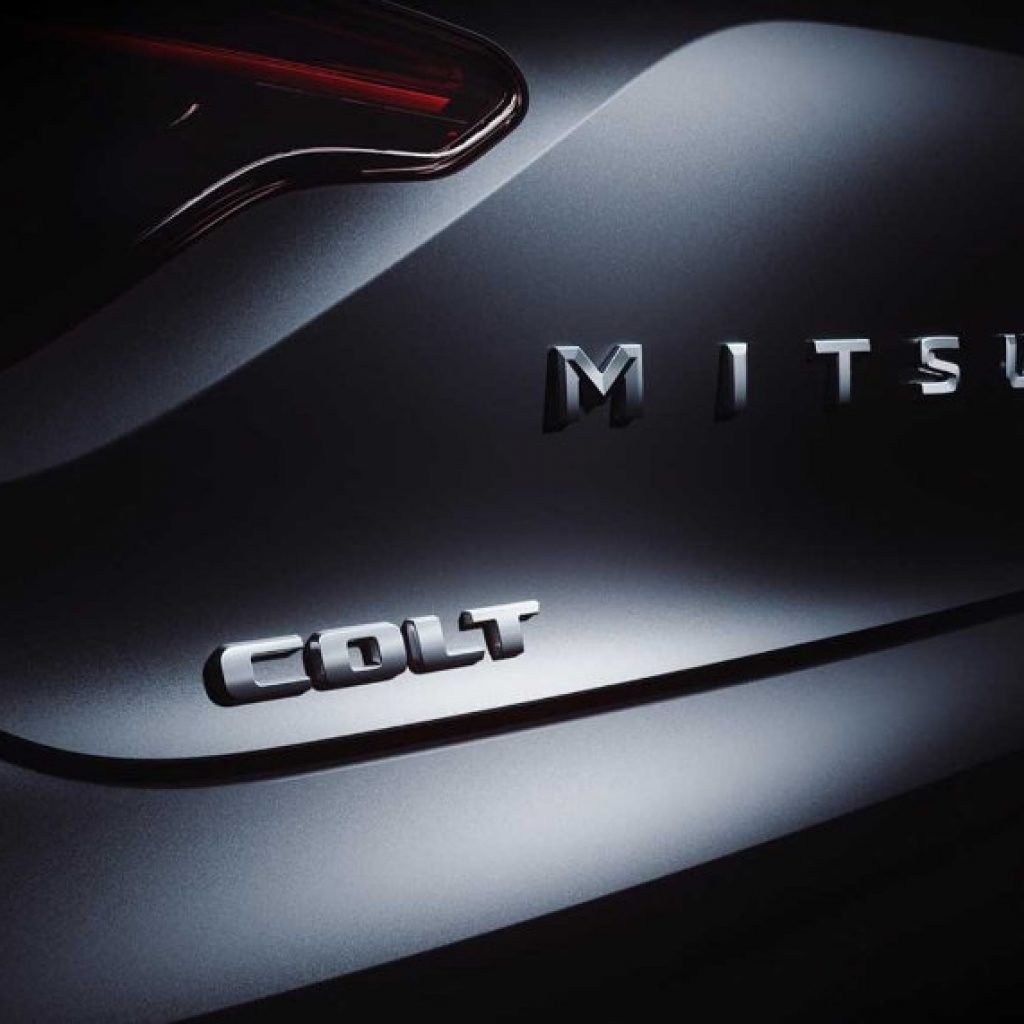Компания Mitsubishi показала на тизере новый хэтчбек Mitsubishi Colt