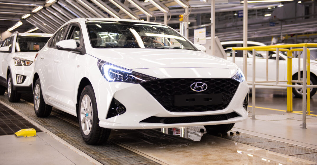 Автозавод Hyundai в Санкт-Петербурге ищет возможность возобновить производство в 2023 году