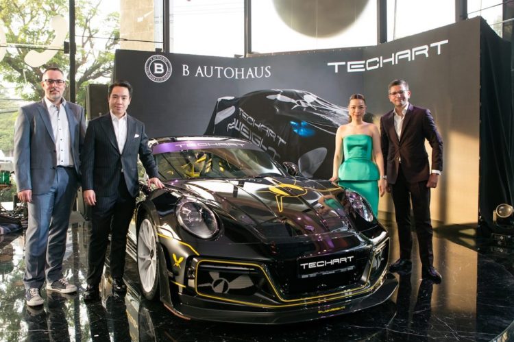 TechArt показал в Таиланде свои Porsche