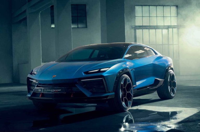 Концепт Lamborghini Lanzador 2023 года