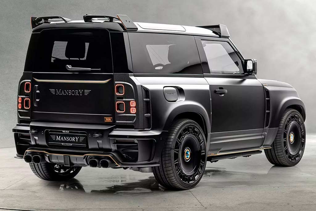 Land Rover Defender Black Edition от Mansory: для бездорожья такой не пригоден