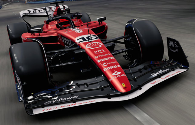 Ferrari представила раскраску машин для гонки в Вегасе