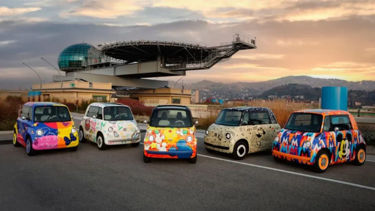 Fiat показал автомобили из гаража Микки Мауса