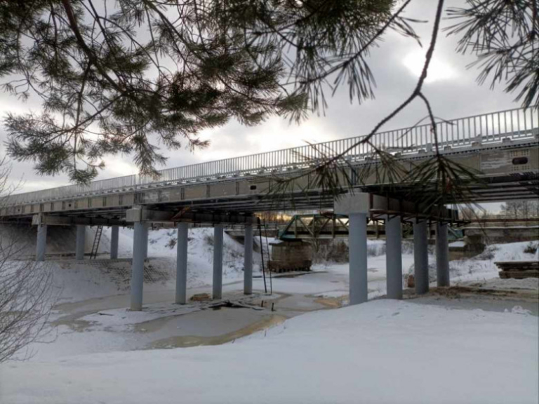Запущен первый в России автодорожный мост из алюминия