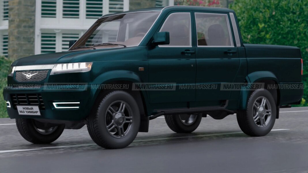 Очень «доступный» и рамный УАЗ-3160 “Симбир” 2024 представили на фото: его характеристики