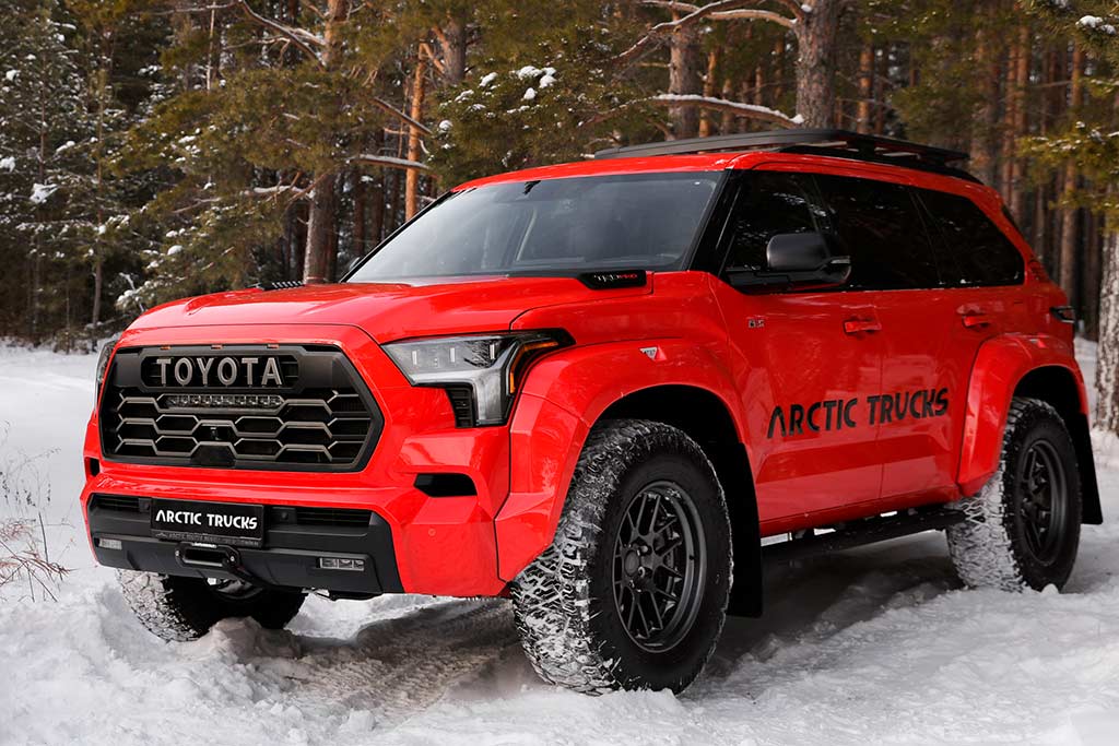 Российские тюнеры из Arctic Truck подготовили к бездорожью гибридный Toyota Sequoia