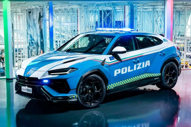 Итальянские полицейские обзавелись служебным кроссовером Lamborghini Urus Performante