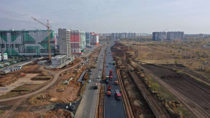 Новую дорогу на Рокоссовского откроют до конца года