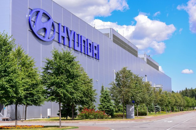 Петербургский завод Hyundai вышел из простоя