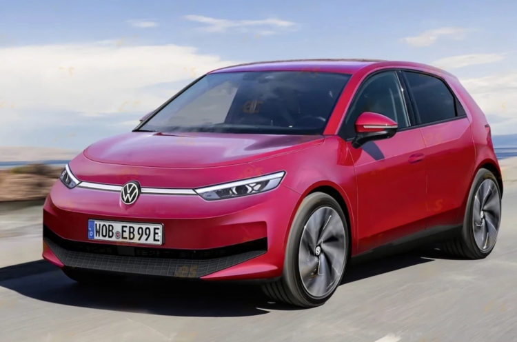 Самый дешевый электромобиль Volkswagen показали на первом изображении