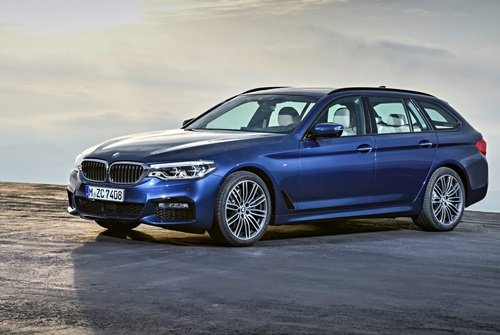Немецкая компания продемонстрировала новейший универсал BMW 5-Series Touring