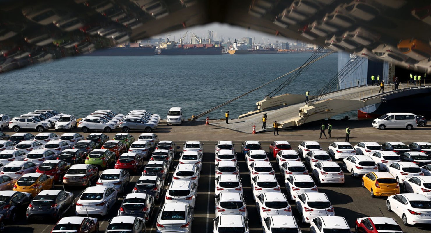Южная Корея полностью запрещает поставки автомобилей в РФ