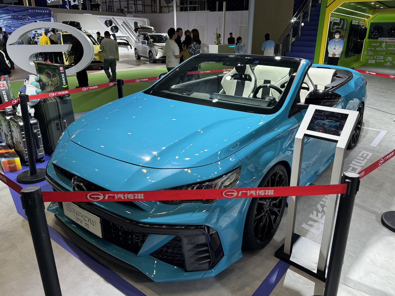 Компания GAC рассекретила новый спортивный Trumpchi Empow R с японской КПП