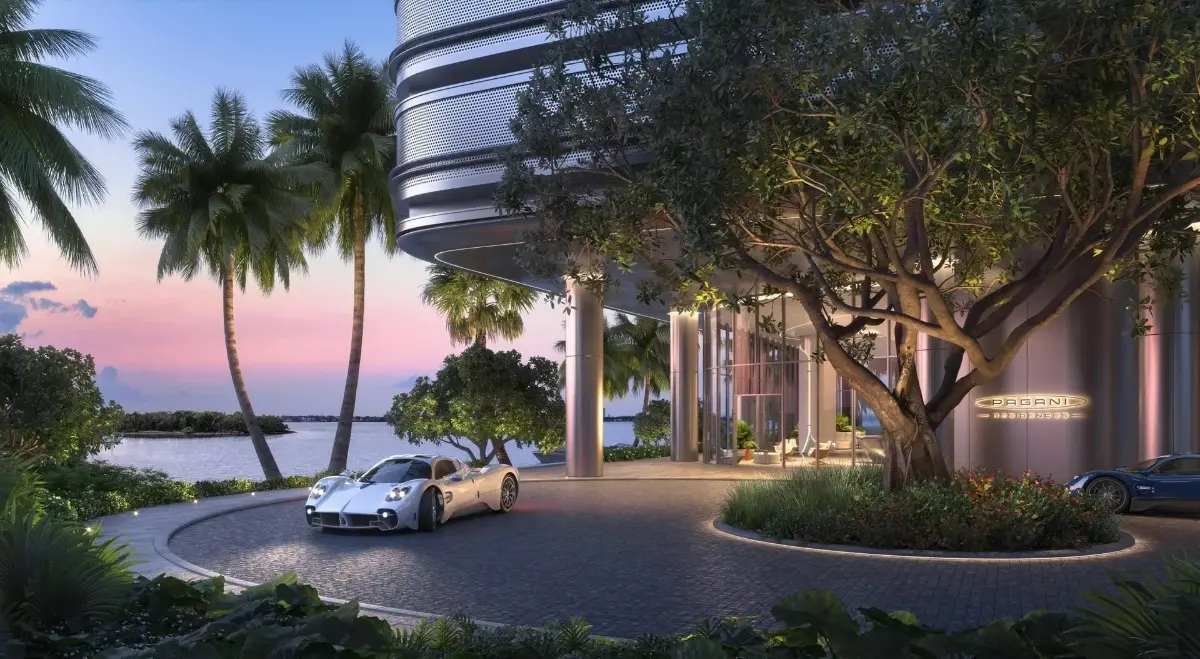 Посмотрите на эту роскошную резиденцию компании Pagani в Майами